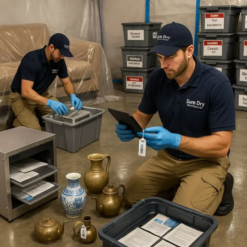 Content Protection and Restoration process in Dulac, LA